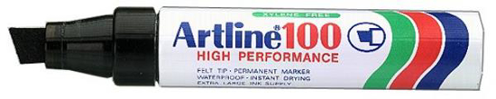 MERKEPENN ARTLINE 100-BLÅ